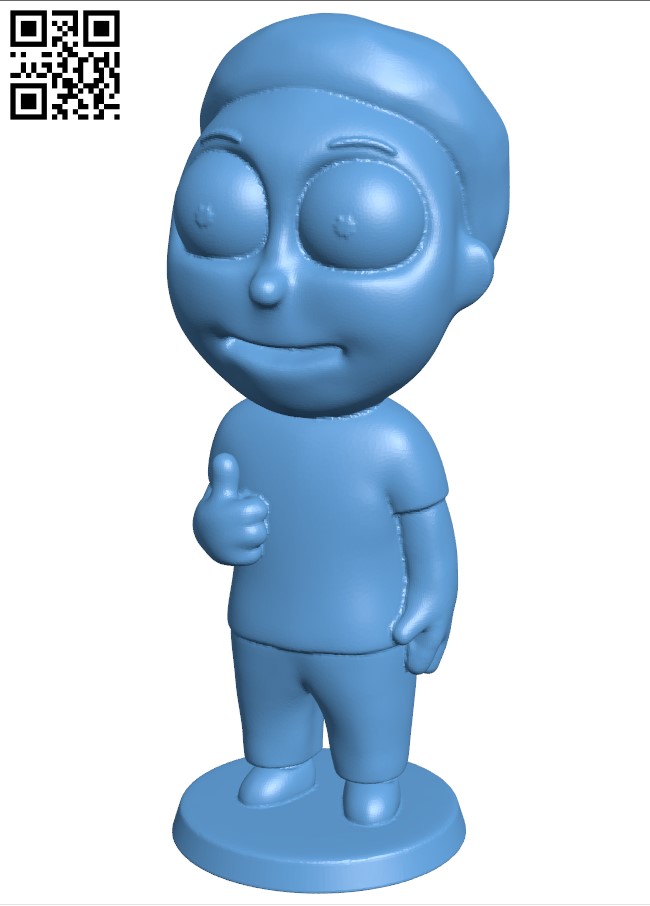 Tiny Morty H004659 file stl free download 3D Model for CNC and 3d printer