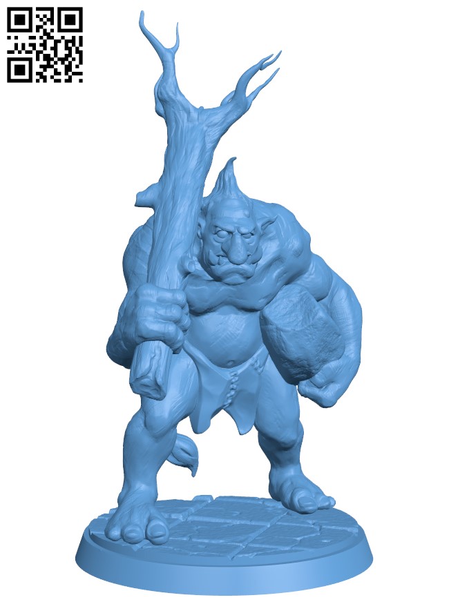 Troll H004482 file stl free download 3D Model for CNC and 3d printer