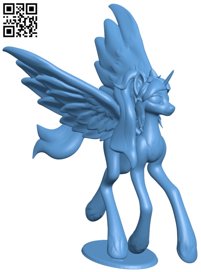 Twilight Sparkle H004479 file stl free download 3D Model for CNC and 3d printer