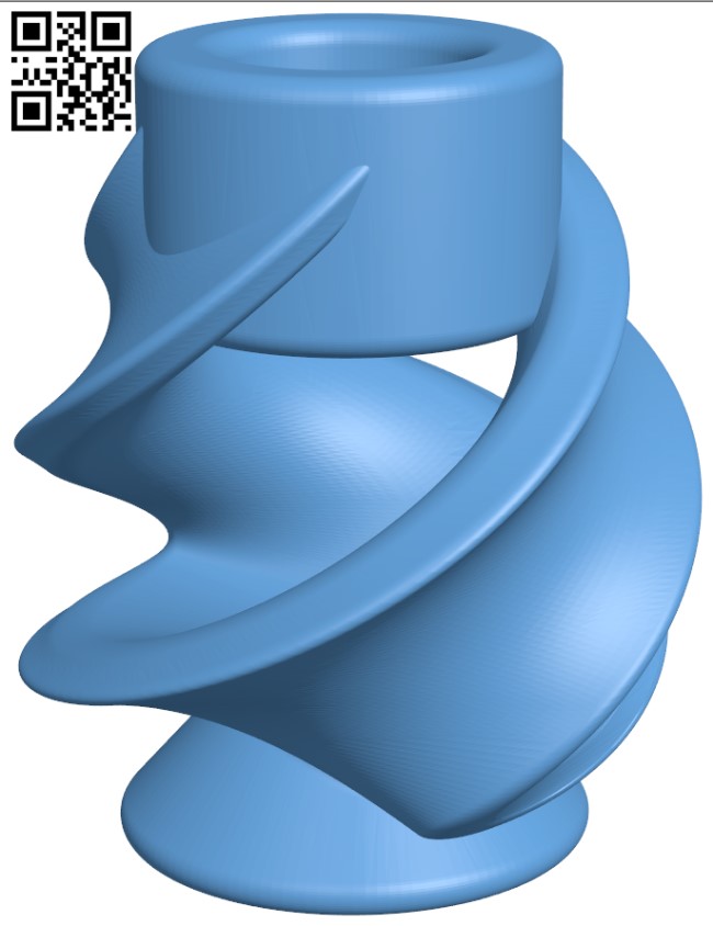 Vase Planter H004484 file stl free download 3D Model for CNC and 3d printer