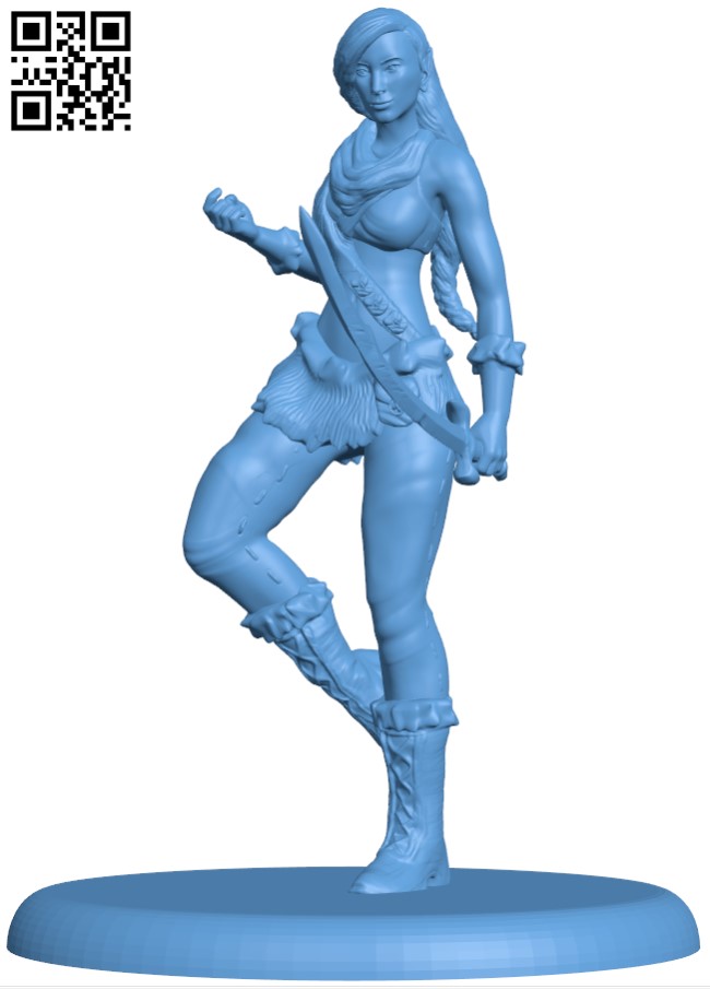 Wood Elf H004781 file stl free download 3D Model for CNC and 3d printer