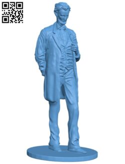 Abraham Lincoln H005568 file stl free download 3D Model for CNC and 3d printer