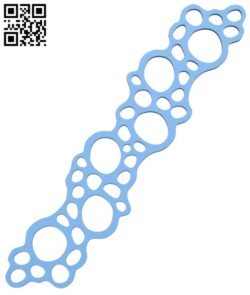 Amoeba bracelet H005388 file stl free download 3D Model for CNC and 3d printer