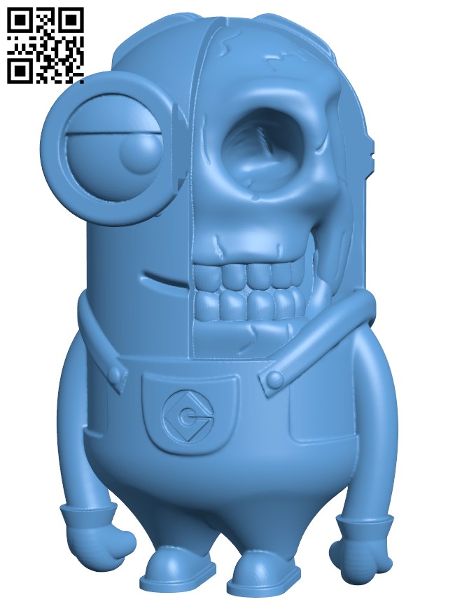 Anatomical Minion H005029 file stl free download 3D Model for CNC and 3d printer