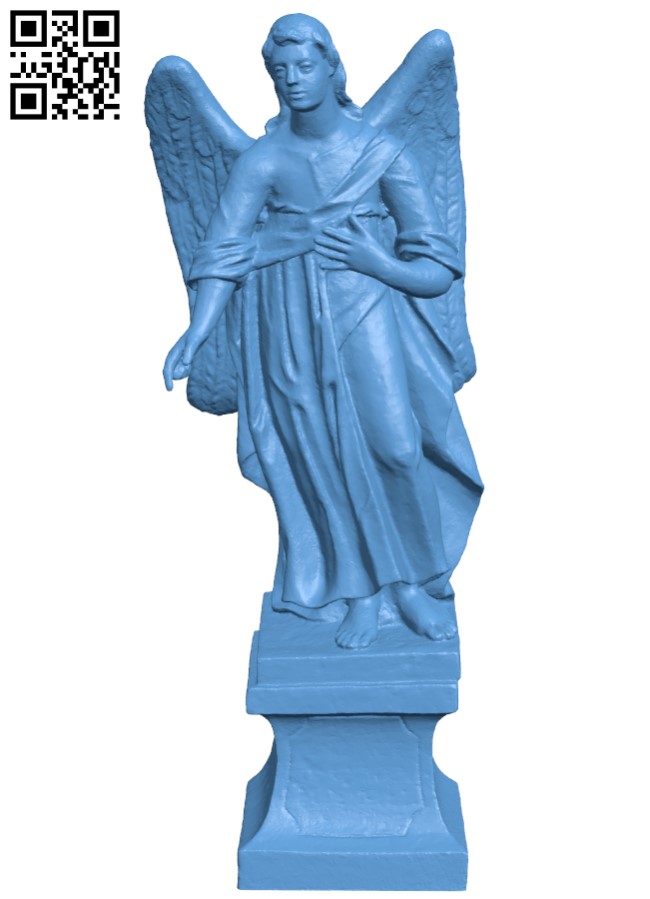 Angel H005148 file stl free download 3D Model for CNC and 3d printer