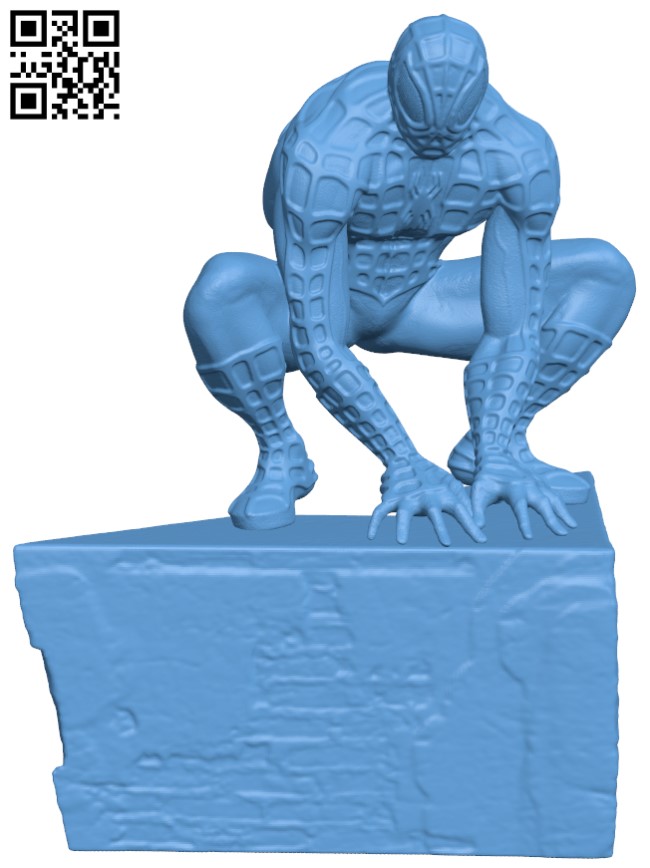 Another Spiderman H005626 file stl free download 3D Model for CNC and 3d printer