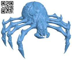 Armored Spider H005627 file stl free download 3D Model for CNC and 3d printer