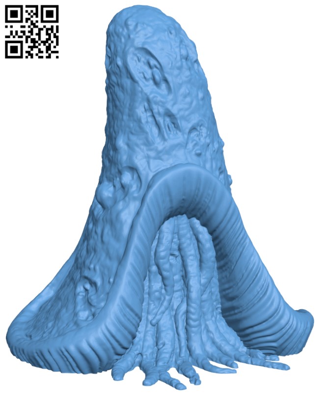 Baleen Mushroom H004972 file stl free download 3D Model for CNC and 3d printer