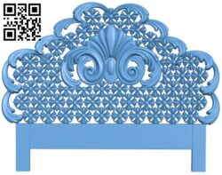 Bed frame pattern T0000001 download free stl files 3d model for CNC wood carving