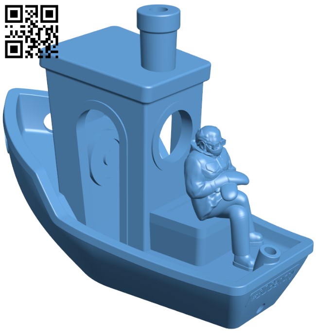 Bernie Benchy H004855 file stl free download 3D Model for CNC and 3d printer