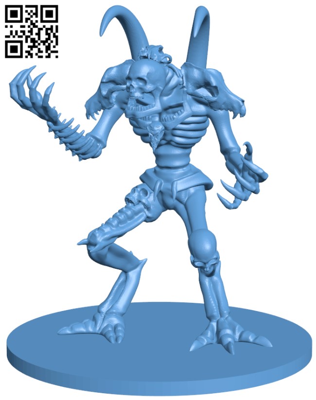 Bone Golem H004977 file stl free download 3D Model for CNC and 3d printer