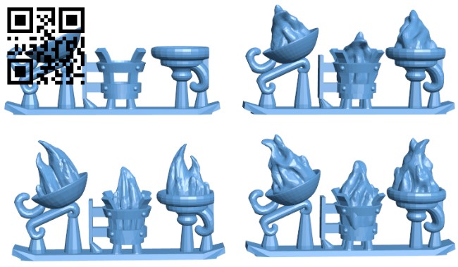 Braziers H005392 file stl free download 3D Model for CNC and 3d printer