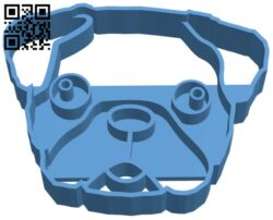 Bulldog Cookie Cutter H005577 file stl free download 3D Model for CNC and 3d printer