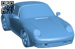 Car porsche H005216 file stl free download 3D Model for CNC and 3d printer