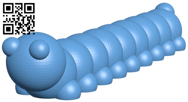 Caterpillar - Articulated H005152 file stl free download 3D Model for CNC and 3d printer