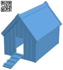 Chicken Coop H005157 file stl free download 3D Model for CNC and 3d printer