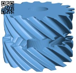 Cog Twist Box H005633 file stl free download 3D Model for CNC and 3d printer