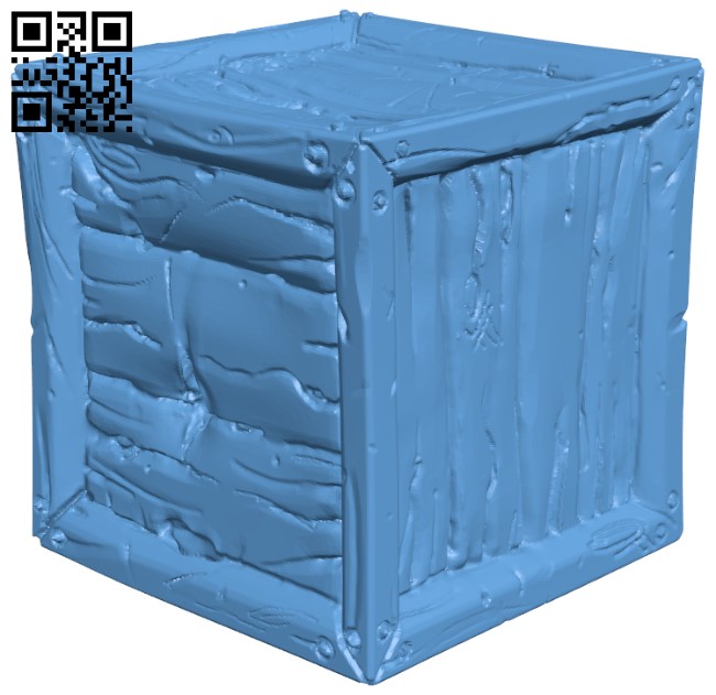 Crate H004988 file stl free download 3D Model for CNC and 3d printer