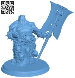Cultist Executioner H005514 file stl free download 3D Model for CNC and 3d printer