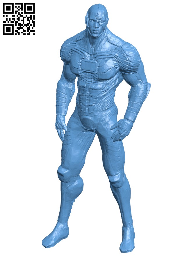 Cyborg H004989 file stl free download 3D Model for CNC and 3d printer
