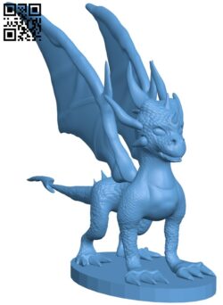 Cynder The Dragon H005218 file stl free download 3D Model for CNC and 3d printer