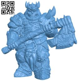 Death knight H005160 file stl free download 3D Model for CNC and 3d printer