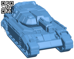 Desert Scorpion Tank H005708 file stl free download 3D Model for CNC and 3d printer