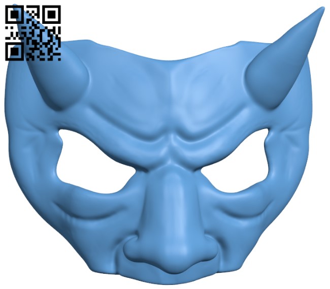 Devil mask H004866 file stl free download 3D Model for CNC and 3d printer