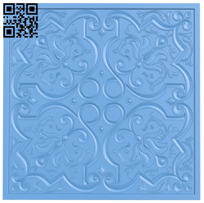 Door pattern T0000093 download free stl files 3d model for CNC wood carving