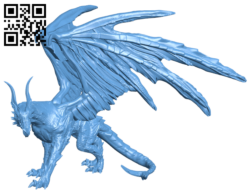 Dragon H005711 file stl free download 3D Model for CNC and 3d printer