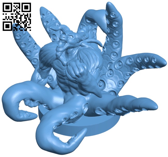Eight Tails - Naruto H004870 file stl free download 3D Model for CNC and 3d printer