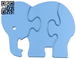 Elephant – Todler Puzzle Toy