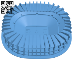 Estadio Azteca H005713 file stl free download 3D Model for CNC and 3d printer