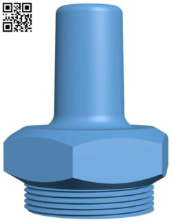 Faucet to hose adapter H005173 file stl free download 3D Model for CNC and 3d printer