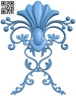Floral pattern T0000004 download free stl files 3d model for CNC wood carving