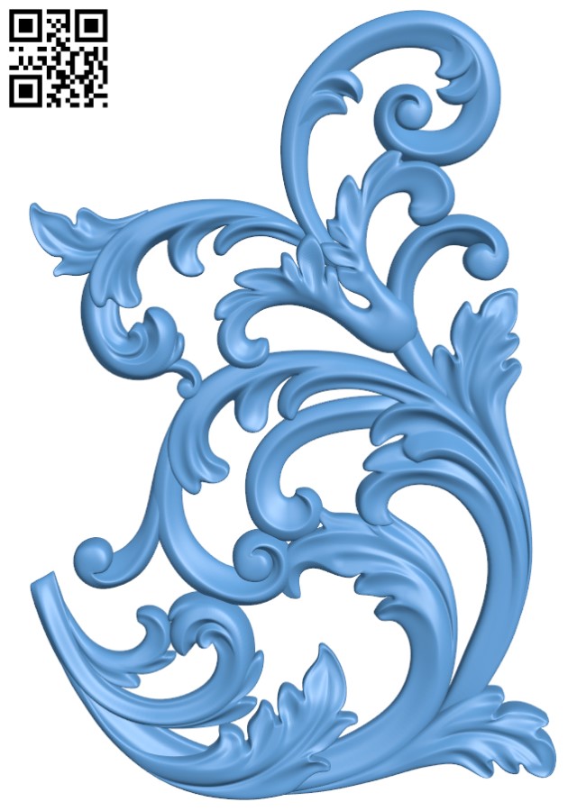 Floral pattern T0000066 download free stl files 3d model for CNC wood carving