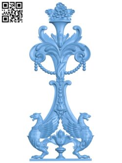 Floral pattern T0000127 download free stl files 3d model for CNC wood carving