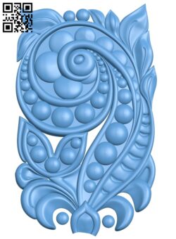 Floral pattern T0000129 download free stl files 3d model for CNC wood carving