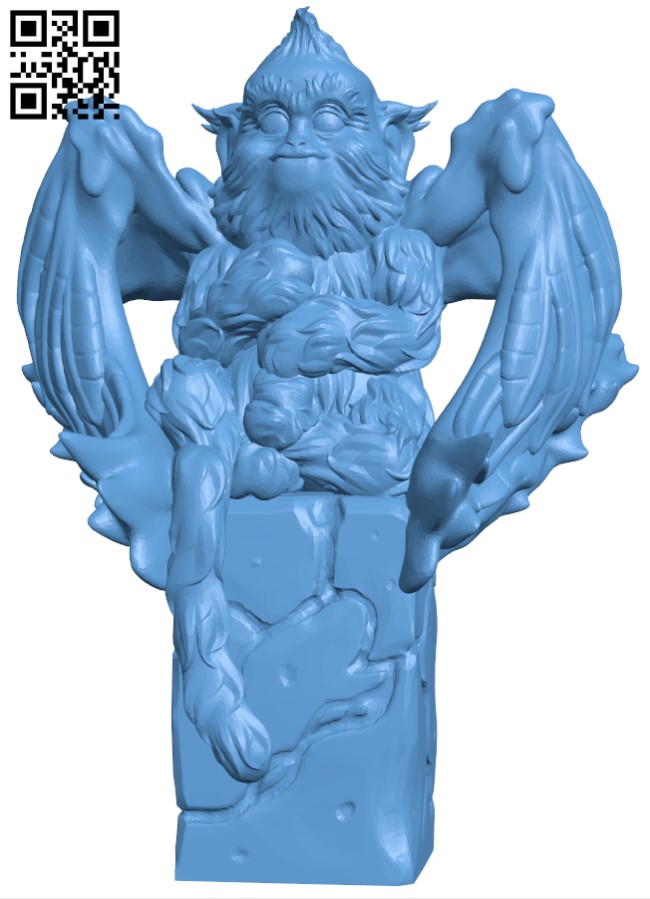 Flying Monkey H004874 file stl free download 3D Model for CNC and 3d printer