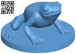 Frog H005402 file stl free download 3D Model for CNC and 3d printer