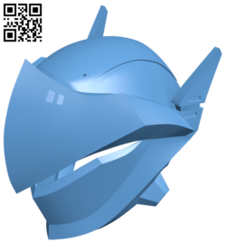 Genji Helmet H005717 file stl free download 3D Model for CNC and 3d printer