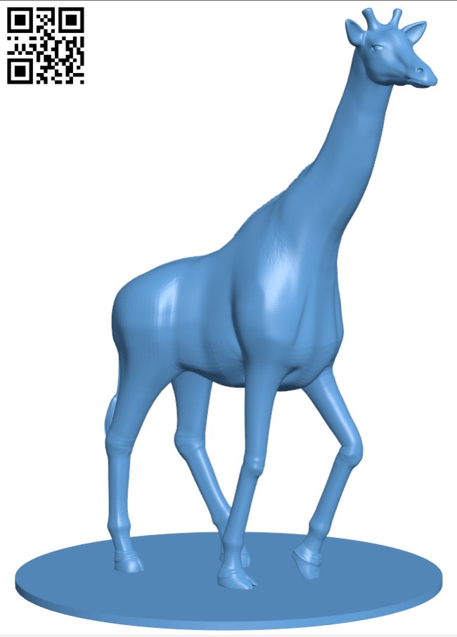 Giraffe H004878 file stl free download 3D Model for CNC and 3d printer