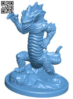 Gloomhaven Monster – Rending Drake H005644 file stl free download 3D Model for CNC and 3d printer