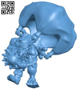 Goblin Doom Diver Blood Bowl H005352 file stl free download 3D Model for CNC and 3d printer