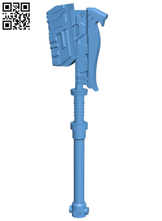 Gravity Hammer-Halo H005353 file stl free download 3D Model for CNC and 3d printer