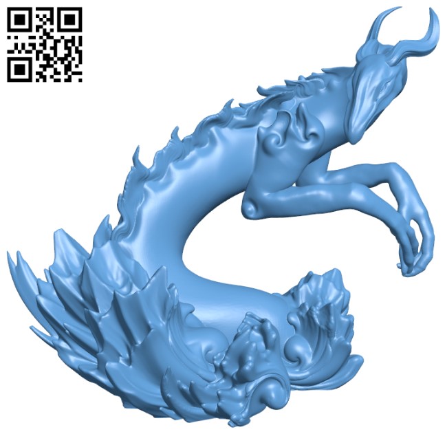 Greater Water Elemental H005002 file stl free download 3D Model for CNC and 3d printer