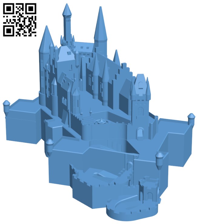 Hohenzollern Castle - Secret Box H005073 file stl free download 3D Model for CNC and 3d printer