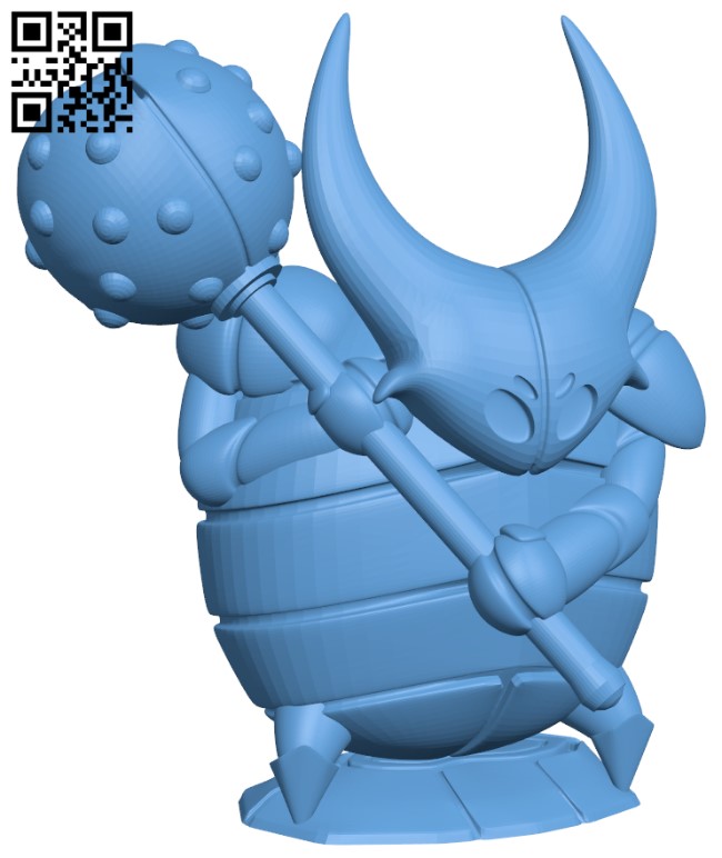Hollow Knight - False Knight H005074 file stl free download 3D Model for CNC and 3d printer