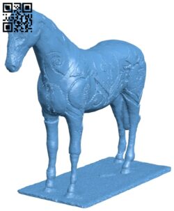 Horse Outside The Hunt Museum H005282 file stl free download 3D Model for CNC and 3d printer