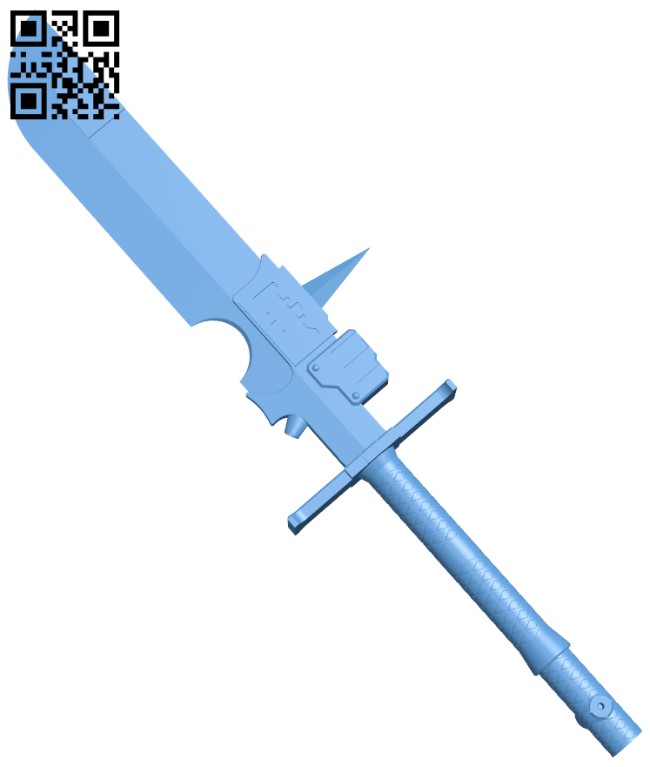 Inquisition Nemesis Halberd - Sword H005482 file stl free download 3D Model for CNC and 3d printer